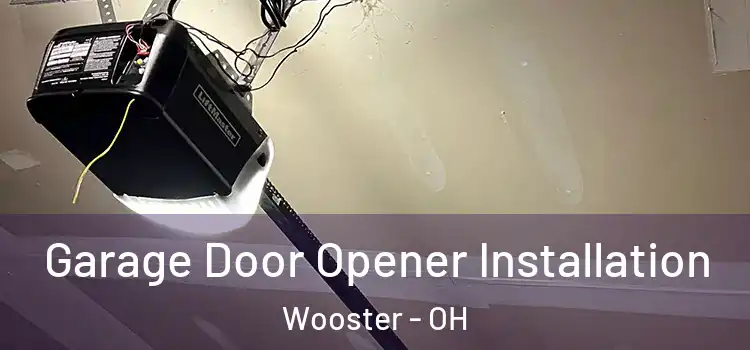  Garage Door Opener Installation Wooster - OH
